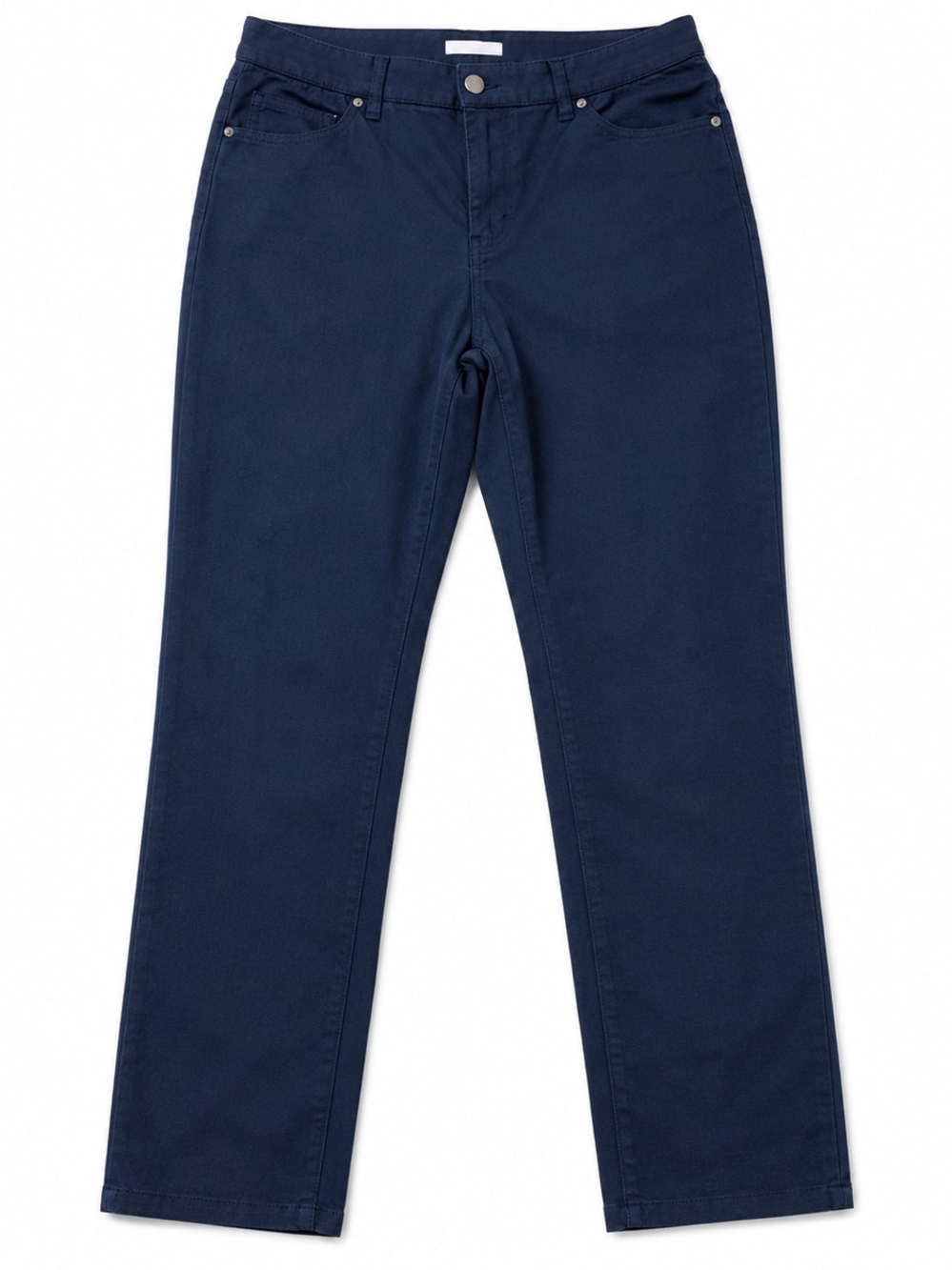 Nine West Jeans Women’s Size 14/32 Navy Blue Stretch Slim Straight Pants